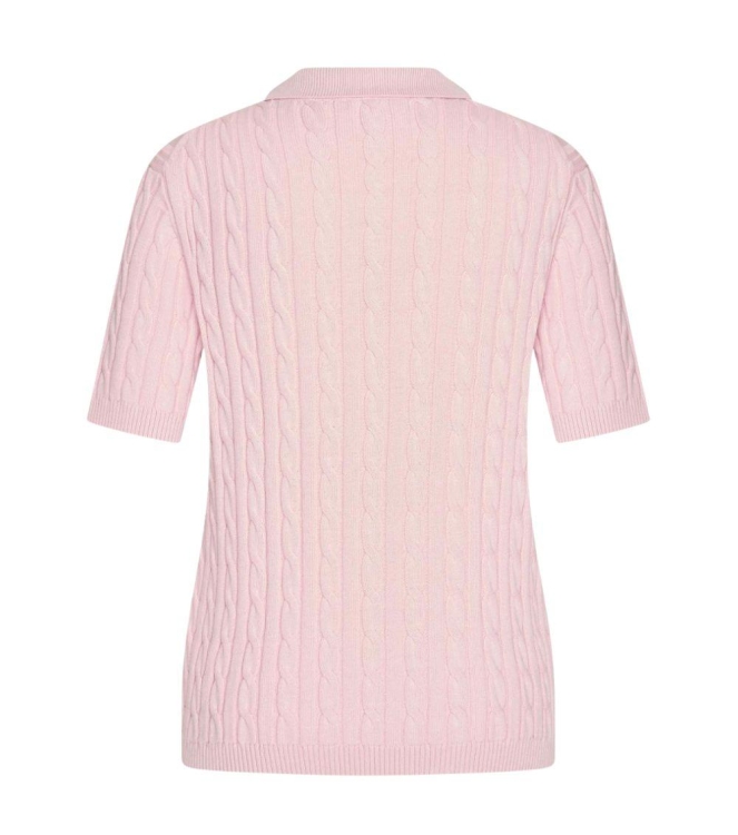 HV Polo Knitted polo HVSAnna Soft Pink
