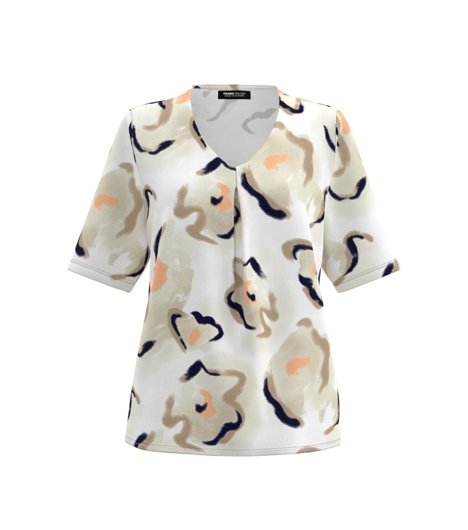 Frank Walder NOSBlusenshirts 986020 Orange print