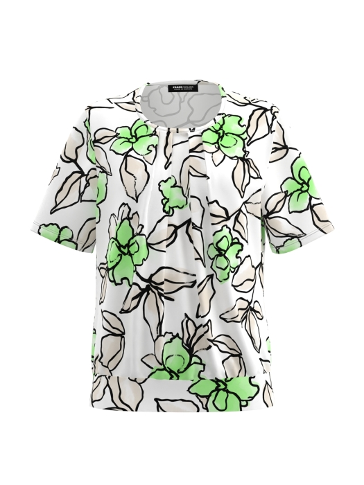 Frank Walder NOSBlusenshirts 837072 Green print