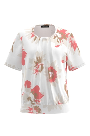 Frank Walder NOSBlusenshirts 768090 White print