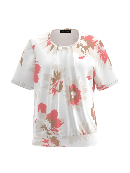 Frank Walder NOSBlusenshirts 768090 White print
