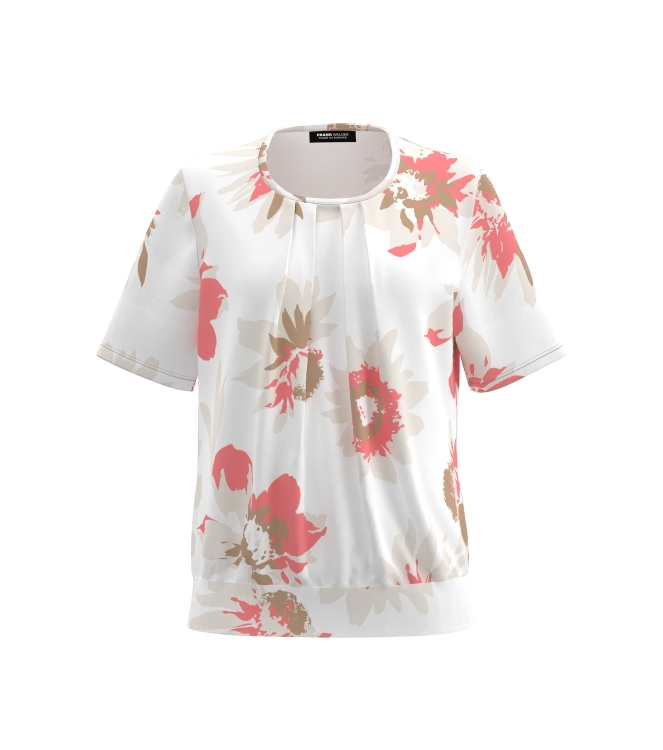 Frank Walder NOSBlusenshirts 768090 White print