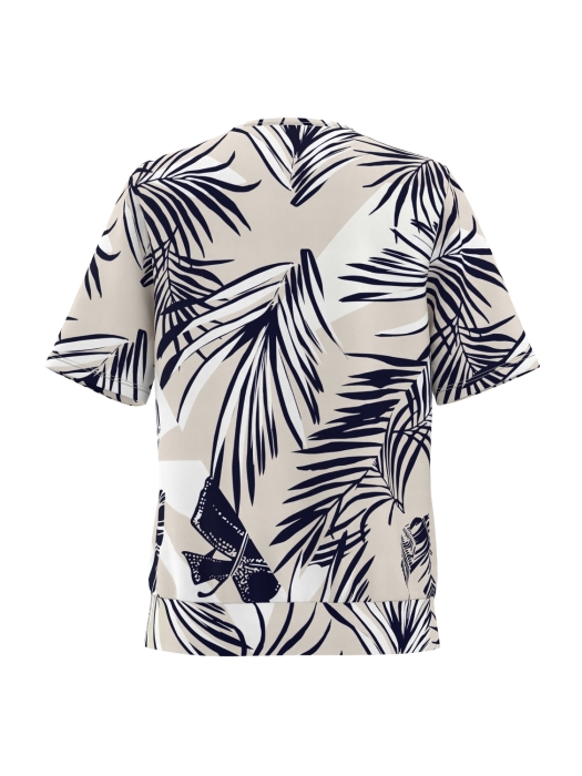 Frank Walder NOSBlusenshirts 739080 Beige/bro print