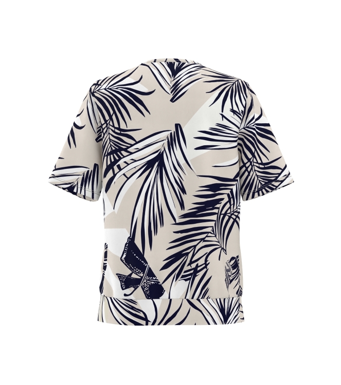 Frank Walder NOSBlusenshirts 739080 Beige/bro print