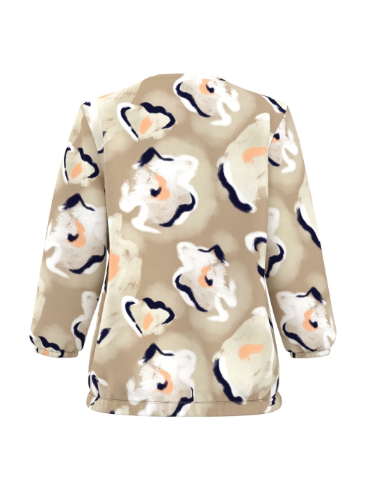 Frank Walder S61Top/TShirt 835020 Orange/print