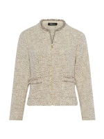 Frank Walder S61Jacke 015086 Beige/brown print