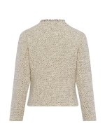 Frank Walder S61Jacke 015086 Beige/brown print