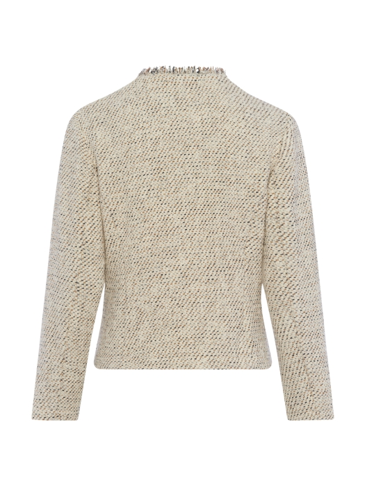 Frank Walder S61Jacke 015086 Beige/brown print