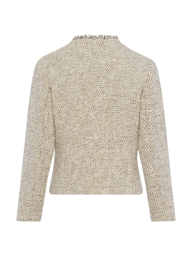 Frank Walder S61Jacke 015086 Beige/brown print