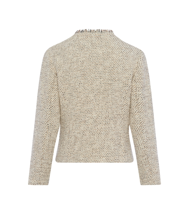 Frank Walder S61Jacke 015086 Beige/brown print