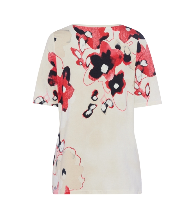 Frank Walder S61Top/TShirt 758035 Red print