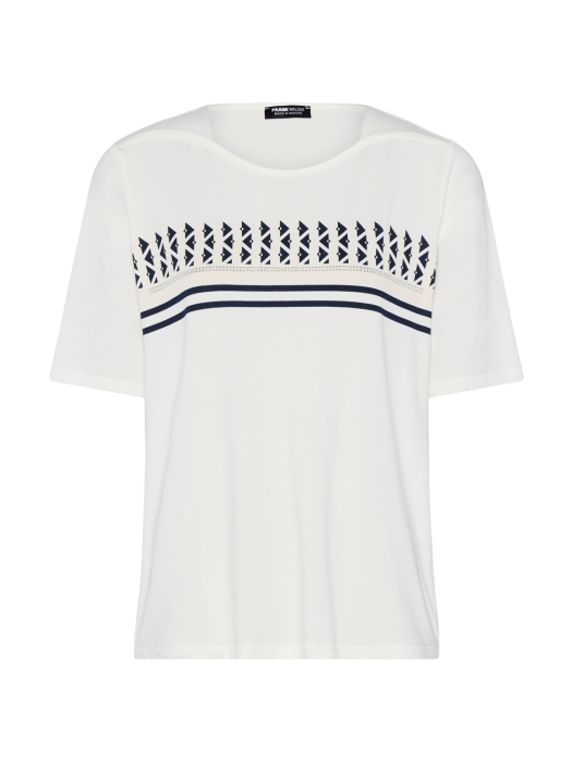 Frank Walder S62Top/TShirt 802011 Yellow print