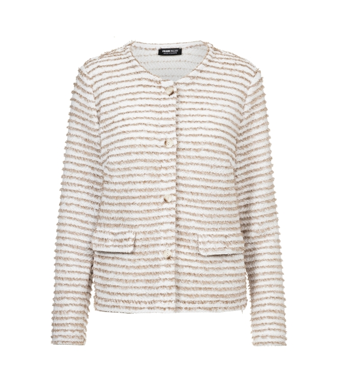 Frank Walder S62Jacke 000083 Beige/bro