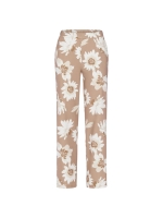 Frank Walder S62Hose 815086 Beige/bro print