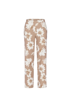 Frank Walder S62Hose 815086 Beige/bro print