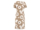 Frank Walder S62Kleid/MT 815086 Beige/bro print