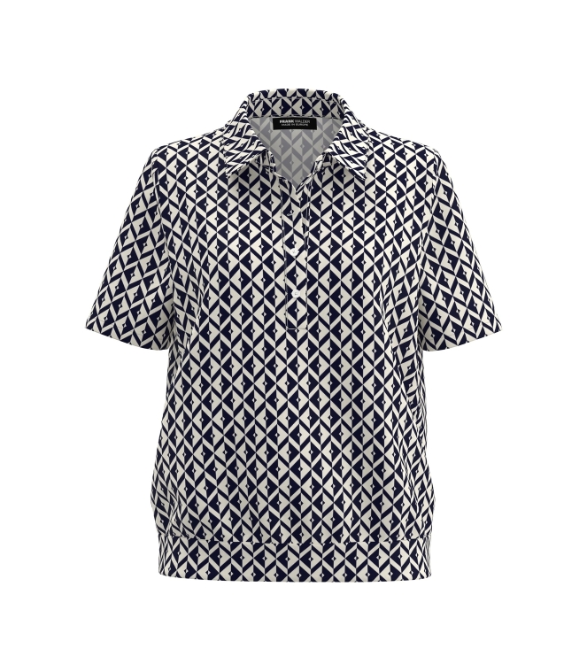 Frank Walder S62Top/TShirt 942059 Blue print