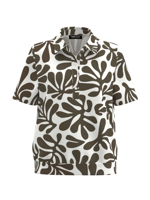 Frank Walder S62Top/TShirt 935077 Green print
