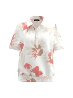 Frank Walder S62Top/TShirt 768090 White print