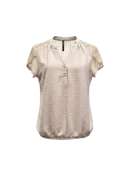ZIP73 Top Tulip Sleeve Champagne Glow 255-Champagne