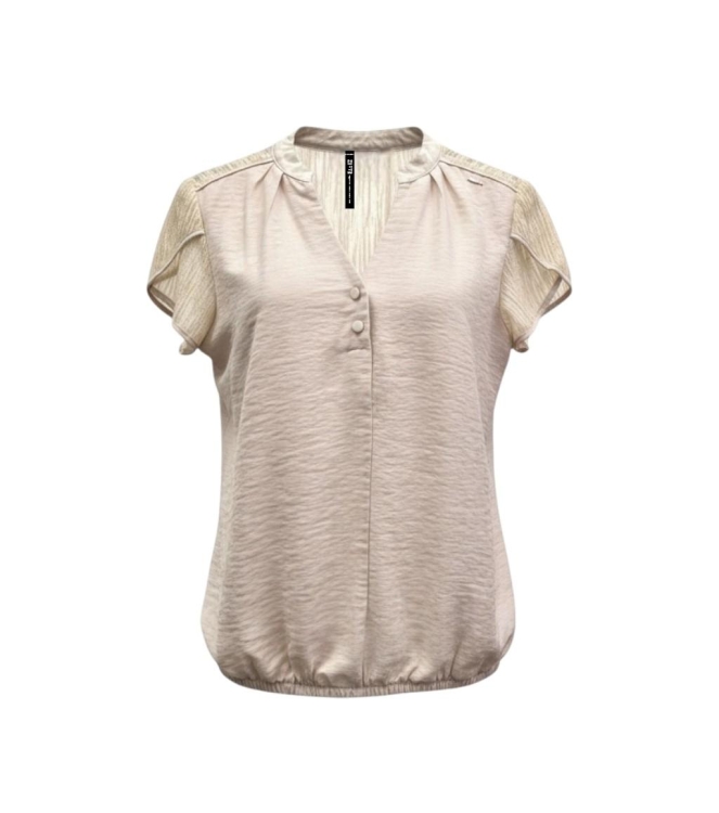 ZIP73 Top Tulip Sleeve Champagne Glow 255-Champagne