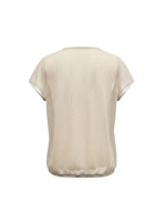 ZIP73 Top Tulip Sleeve Champagne Glow 255-Champagne