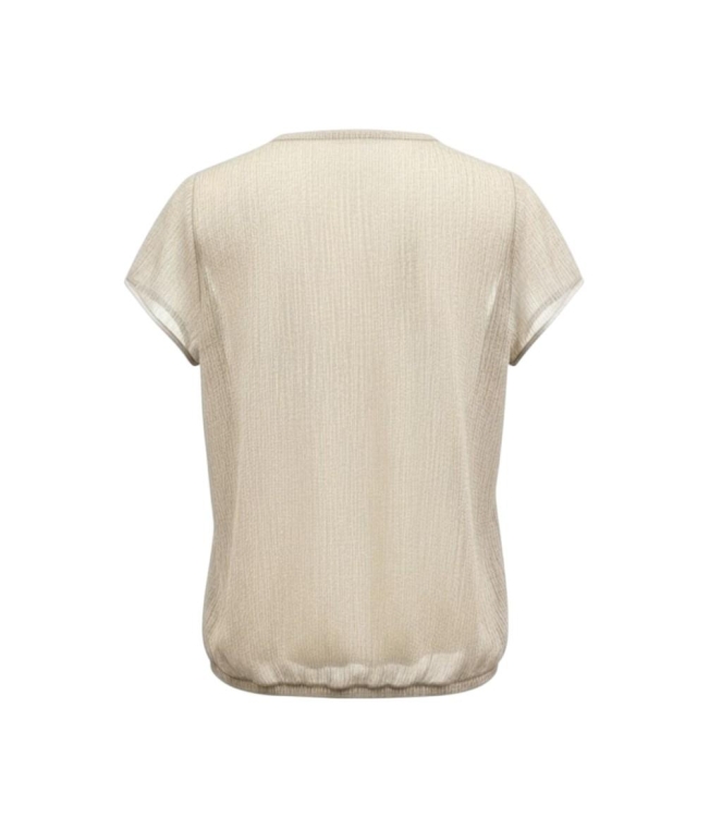 ZIP73 Top Tulip Sleeve Champagne Glow 255-Champagne