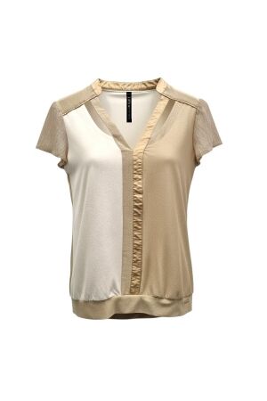 ZIP73 Top Cut-out Gold Glitter 710-Gold