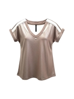 ZIP73 Shirt Cut-out Taupe/Off-white 205-Taupe