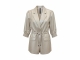 ZIP73 Blazer Drawstring Pinstripe Parachute Sand 190-Sand