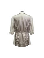 ZIP73 Blazer Drawstring Pinstripe Parachute Sand 190-Sand