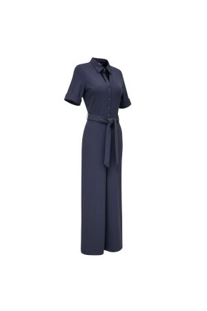 ZIP73 Jumpsuit Cut-out Black 001-Black