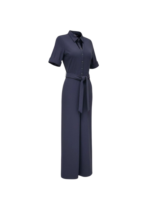 ZIP73 Jumpsuit Cut-out Black 001-Black