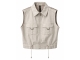 ZIP73 Gilet Cargo Pinstripe Parachute Sand 190-Sand