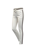 ZIP73 Pant Knitted Board Off-White/Taupe 205-Taupe