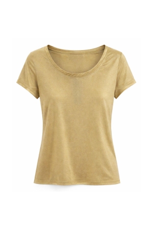 ZIP73 Basic Shirt Gold Glitter 710-Gold