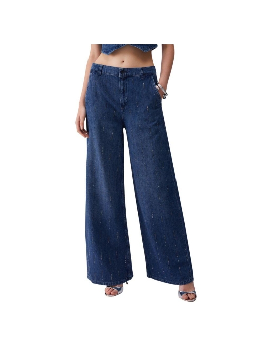 Liu Jo PANT.FLARE STRASS REG.W. 78033