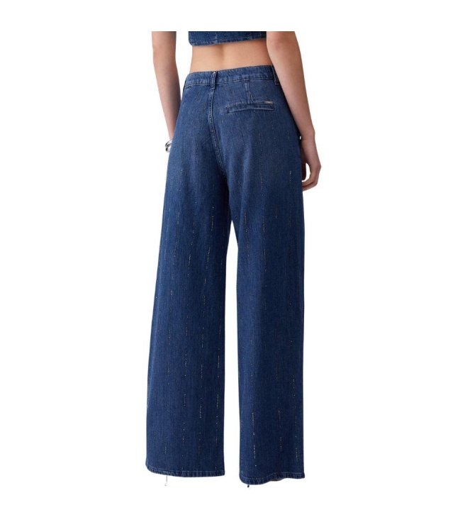 Liu Jo PANT.FLARE STRASS REG.W. 78033