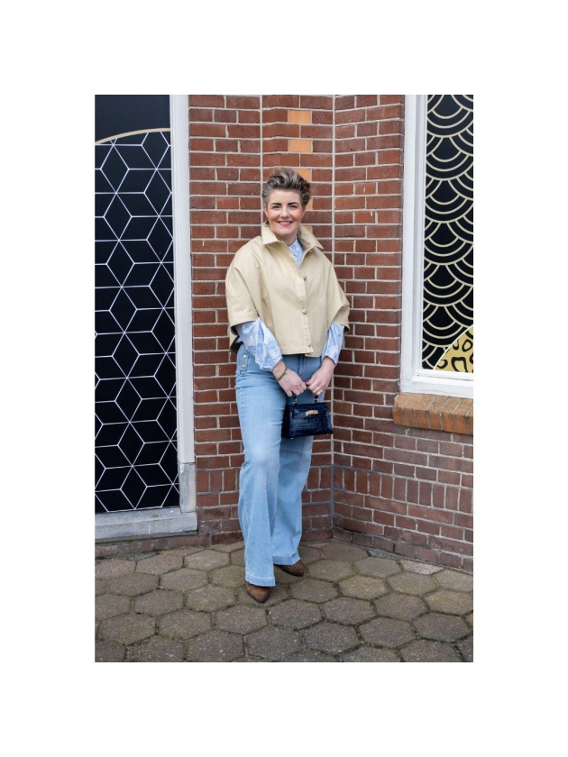 Liu Jo B.UP FLARE BUTTON H.W. 78987