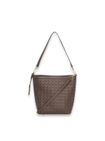 Bulaggi Woven Bucket 23 Donker bruin