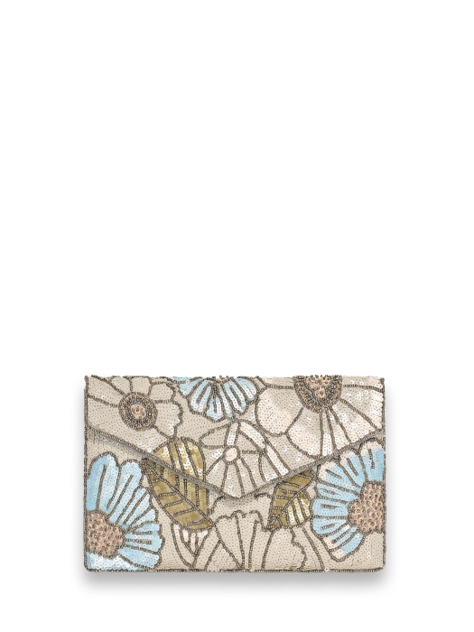 Bulaggi Flowers clutch 31 Creme