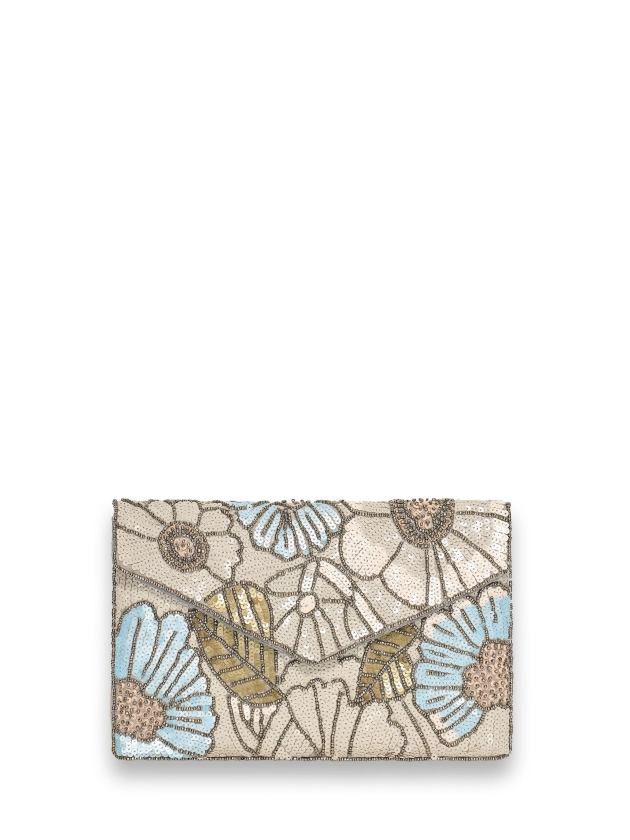 Bulaggi Flowers clutch 31 Creme