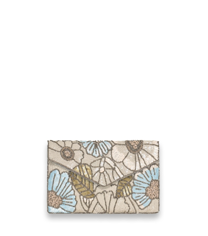 Bulaggi Flowers clutch 31 Creme