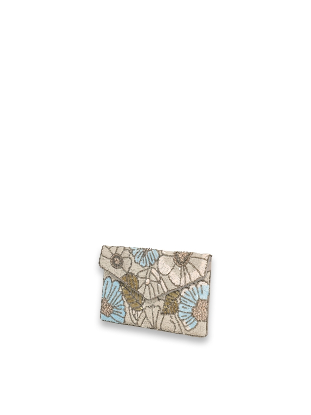 Bulaggi Flowers clutch 31 Creme