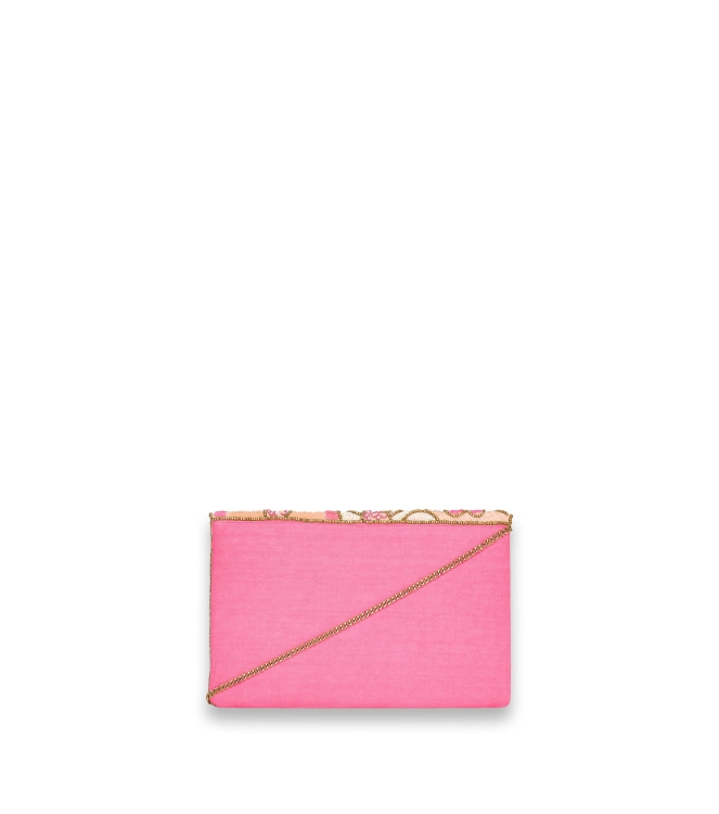 Bulaggi Flowers clutch 64 Fuchsia