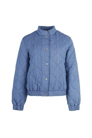 Covered Jacket DAVINA 0526 Light blue