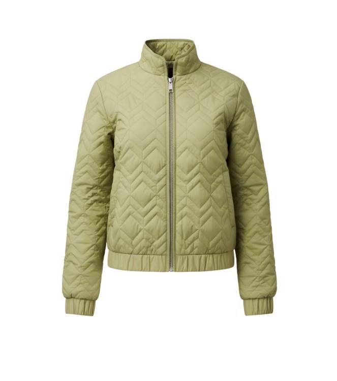 Covered Jacket GINA 0522 Pale green