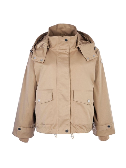 Covered Jacket MALU 0525 Smoke beige