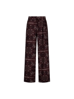 Studio Anneloes Grace paisley trousers 8714 espresso/kit