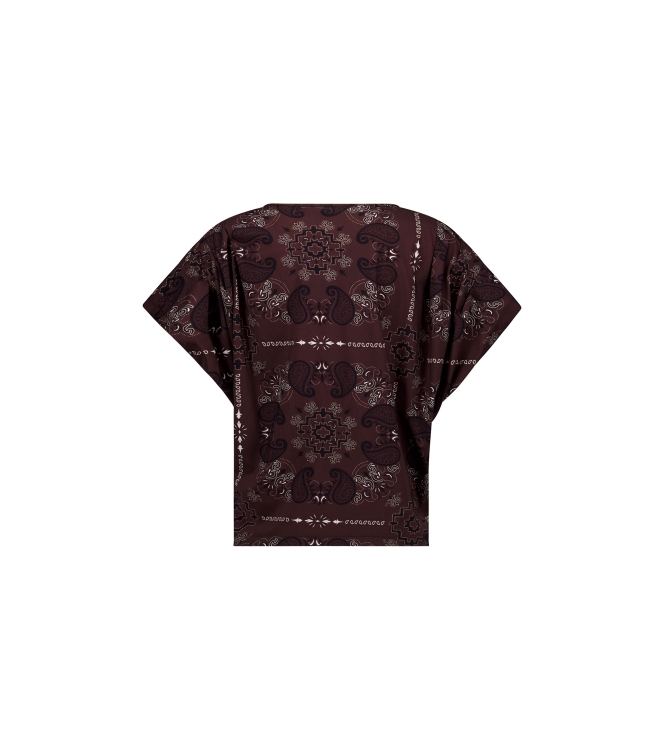 Studio Anneloes Renske paisley top 8714 espresso/kit